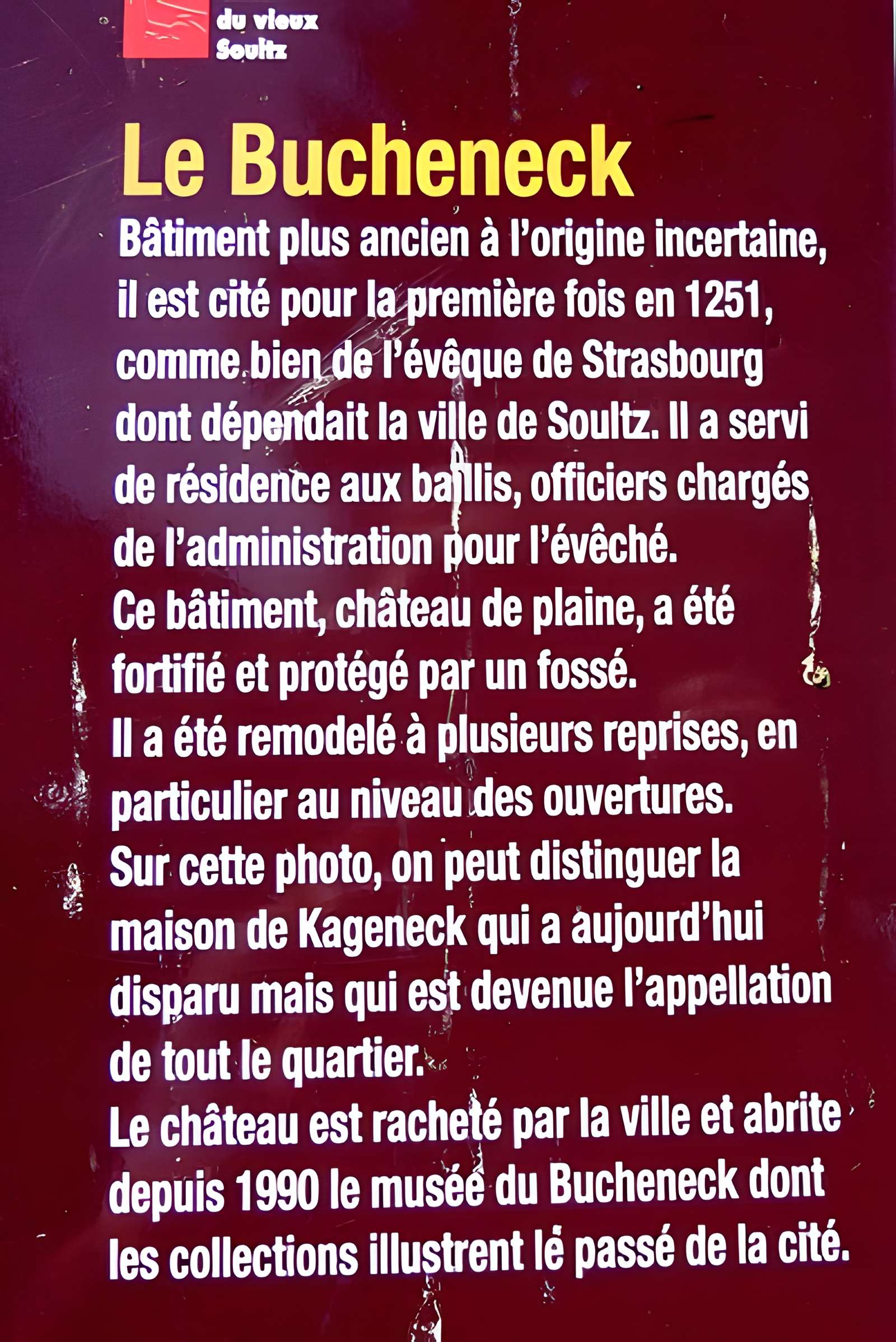 Château de Bucheneck