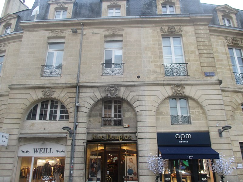 Maison, 70 Cours de l'Intendance à Bordeaux