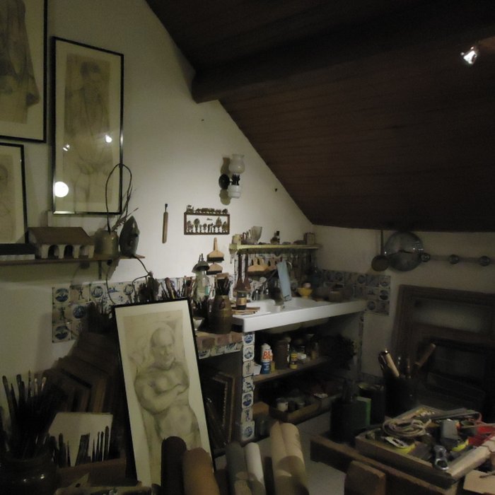 Photo de Maison-atelier de Foujita à Villiers-le-Bâcle
