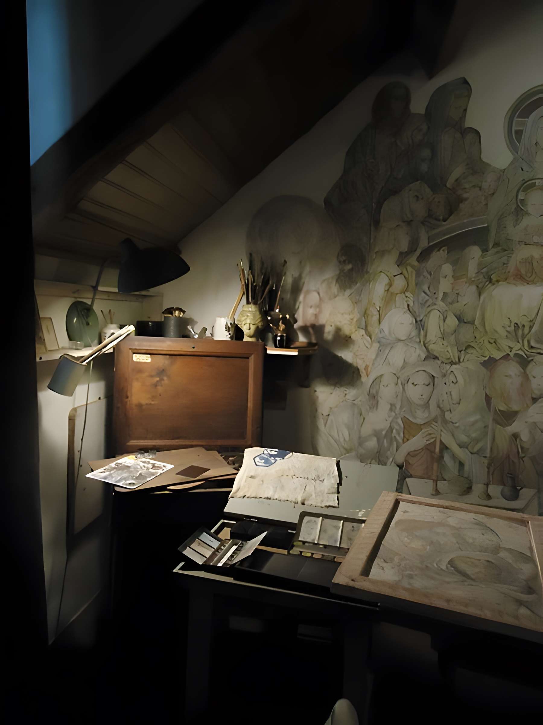 Maison-atelier de Foujita à Villiers-le-Bâcle