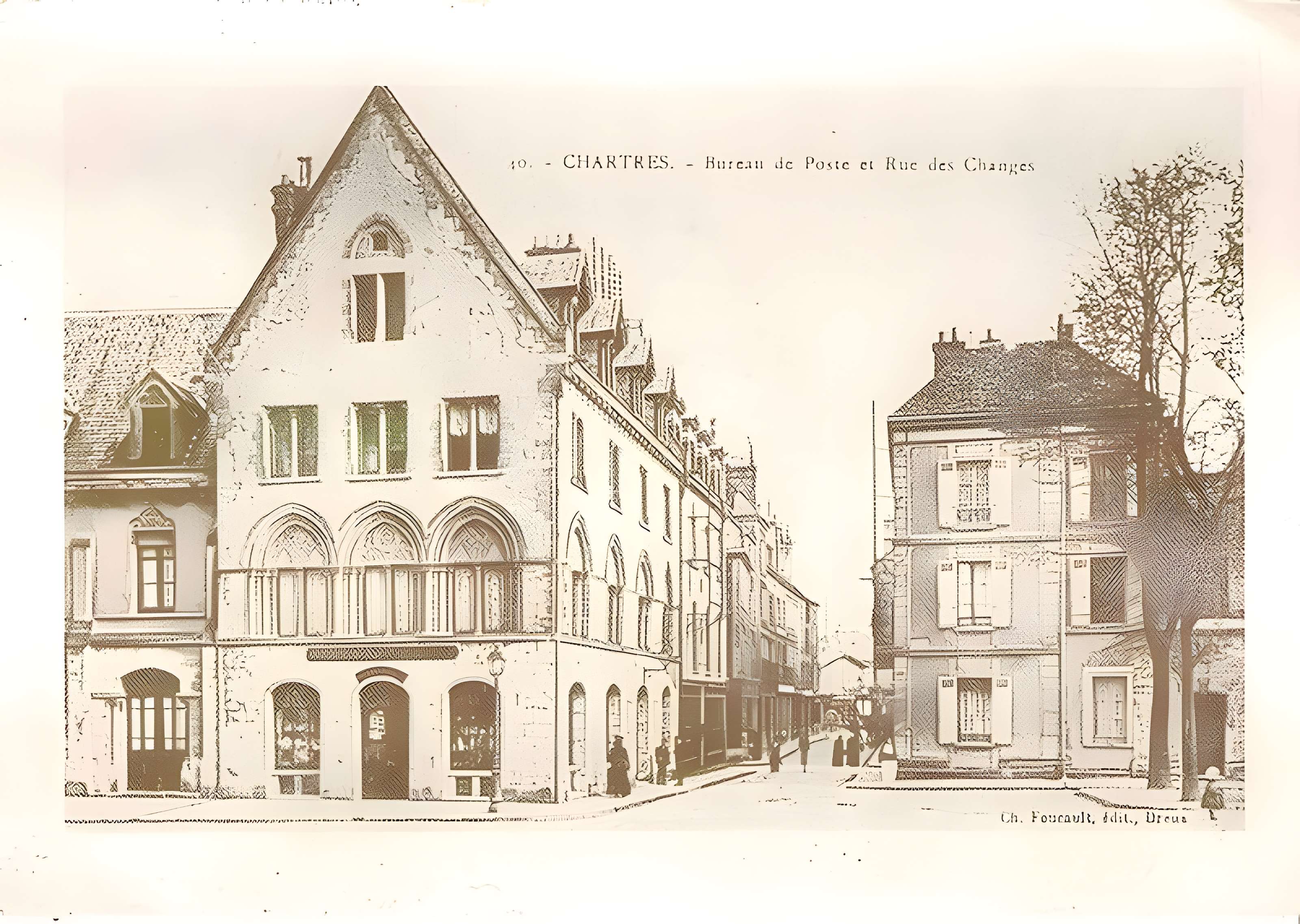 Maisons canoniales 2-6 Rue du Cloître-Notre-Dame à Chartres