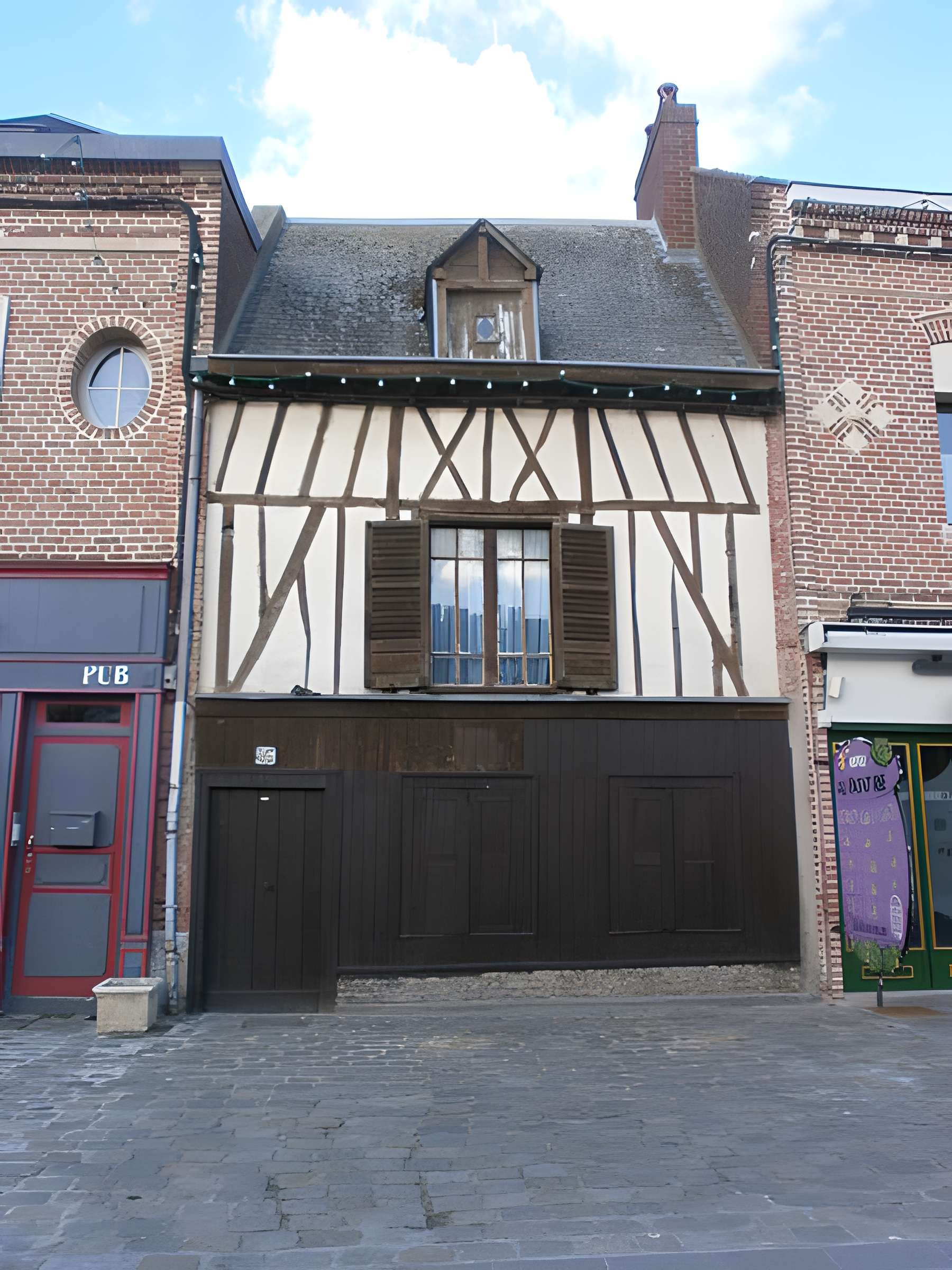Maisons du quartier Saint-Leu à Amiens