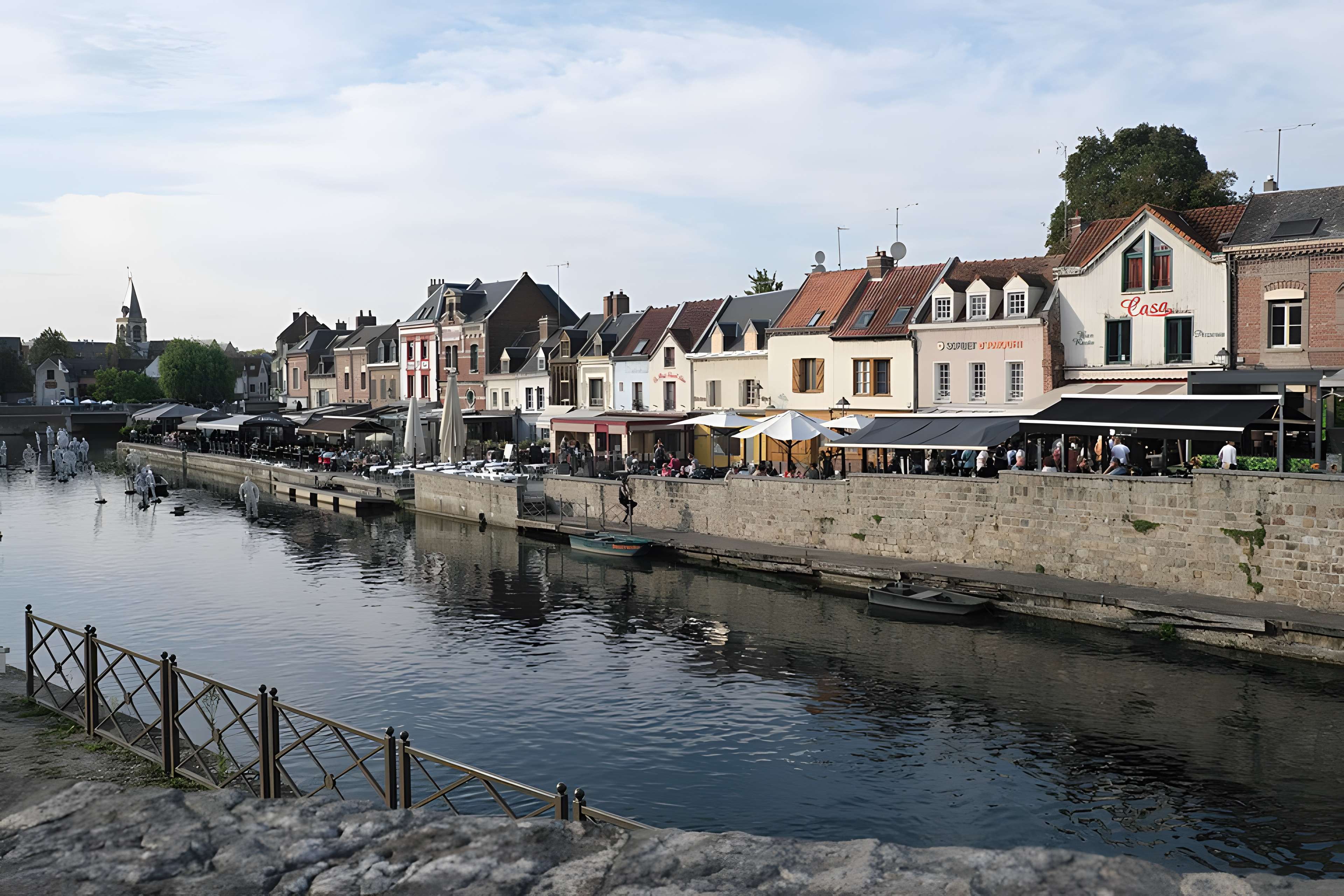 Maisons du quartier Saint-Leu à Amiens