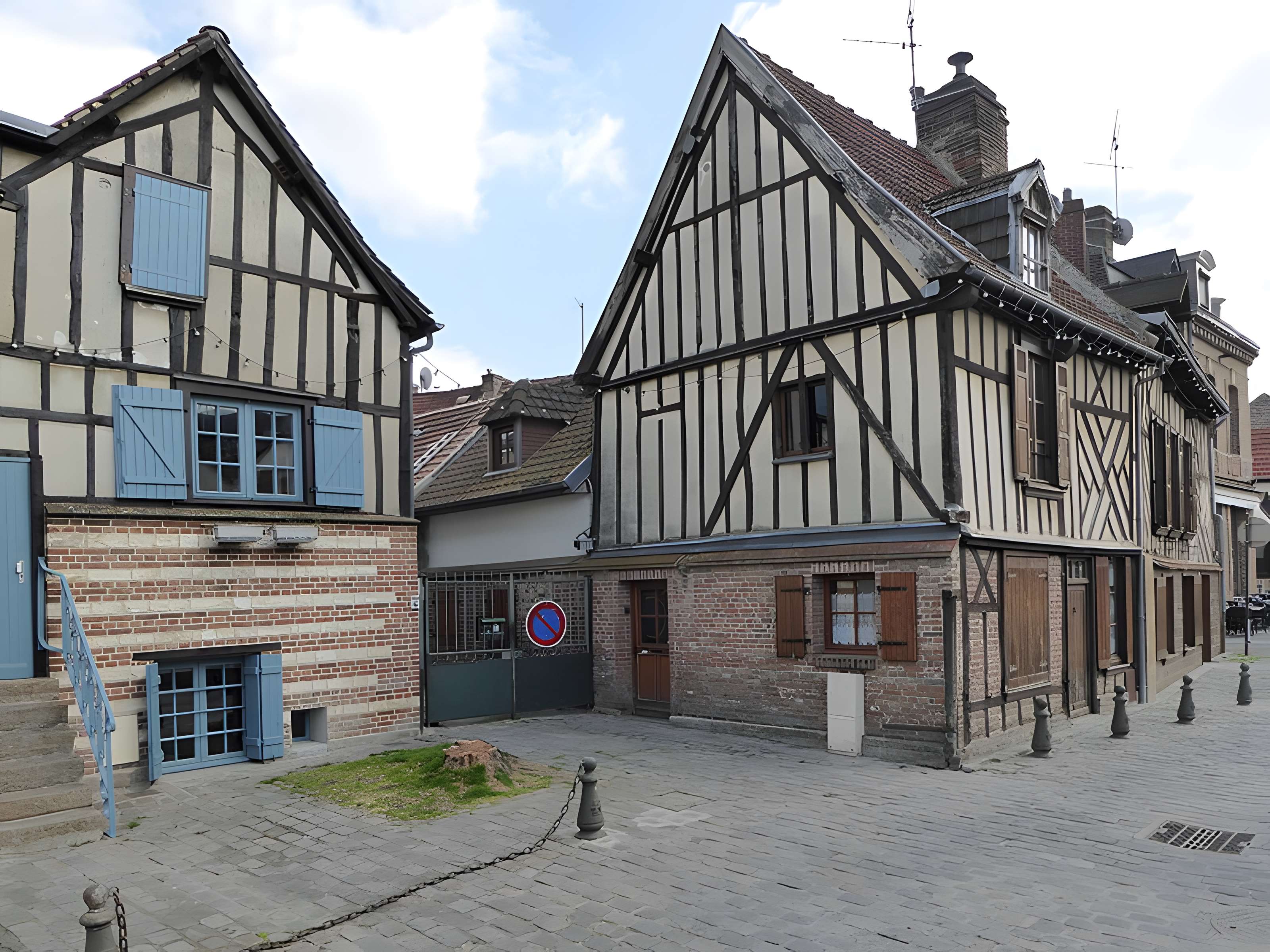 Maisons du quartier Saint-Leu à Amiens