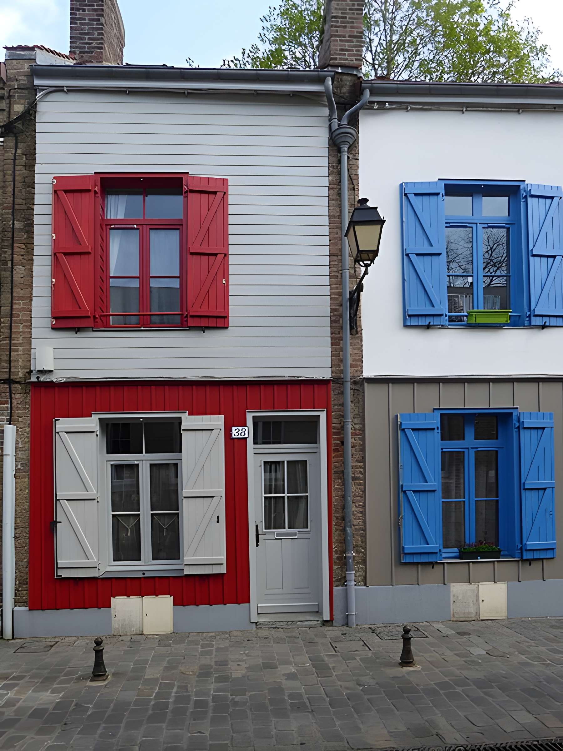 Maisons du quartier Saint-Leu à Amiens