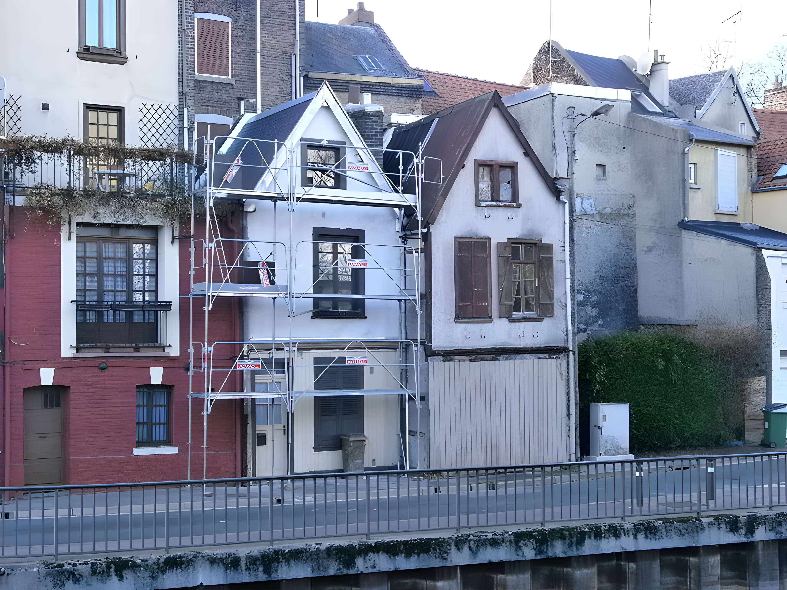 Maisons du quartier Saint-Leu à Amiens