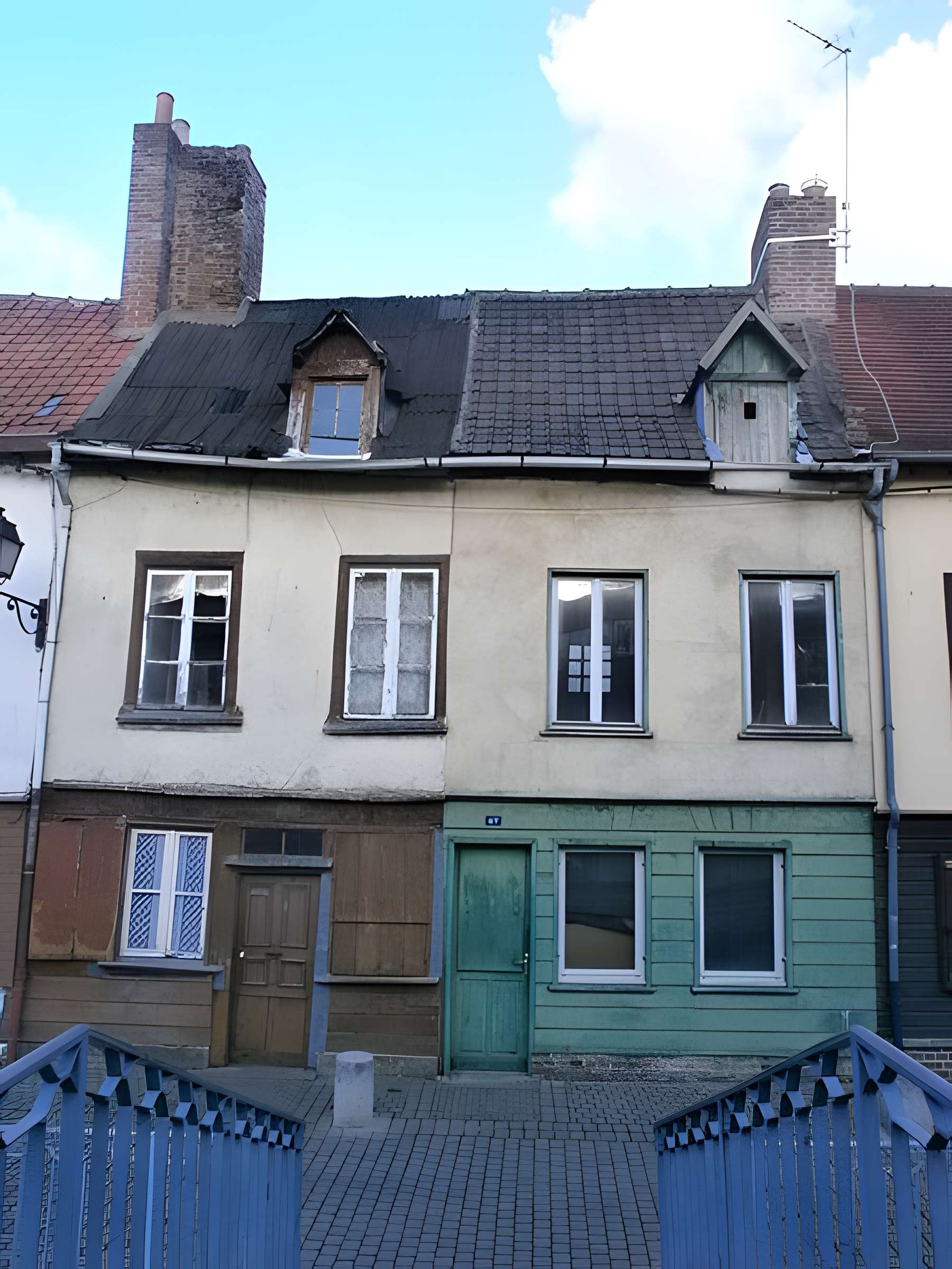 Maisons du quartier Saint-Leu à Amiens