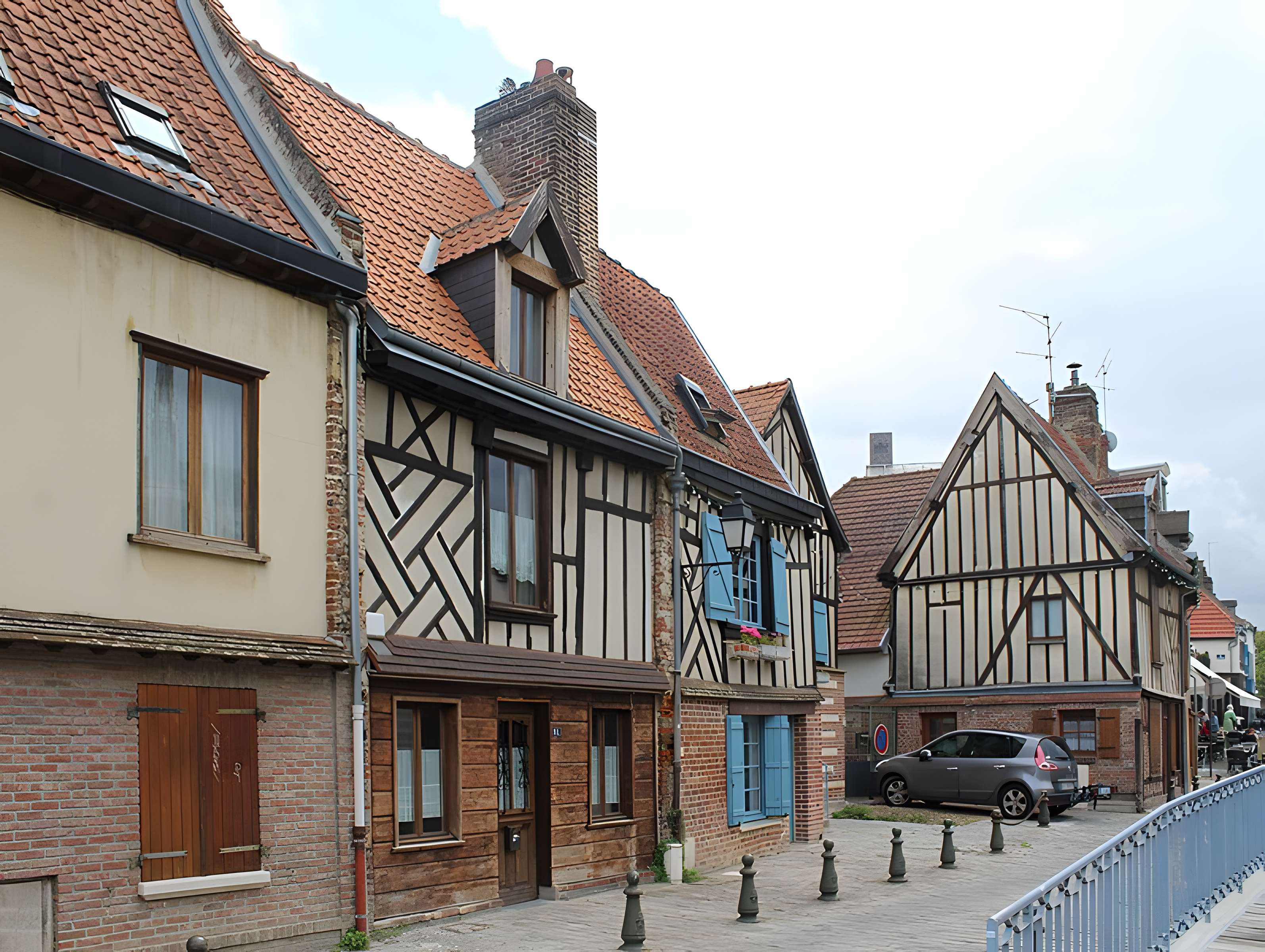 Maisons du quartier Saint-Leu à Amiens