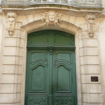 Maisons, Rue de la République à Beaucaire