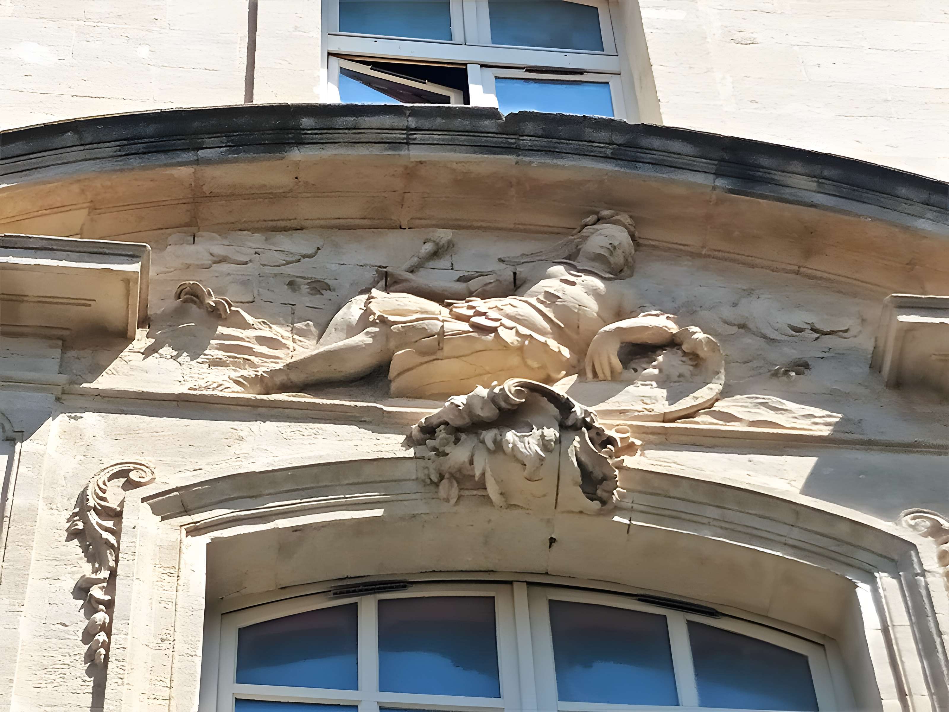 Maisons, Rue de la République à Beaucaire