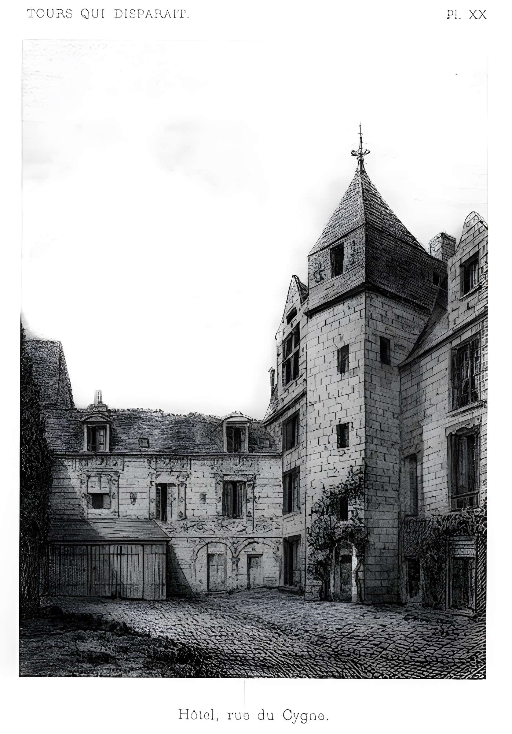 Maisons, Rue du Cygne à Tours