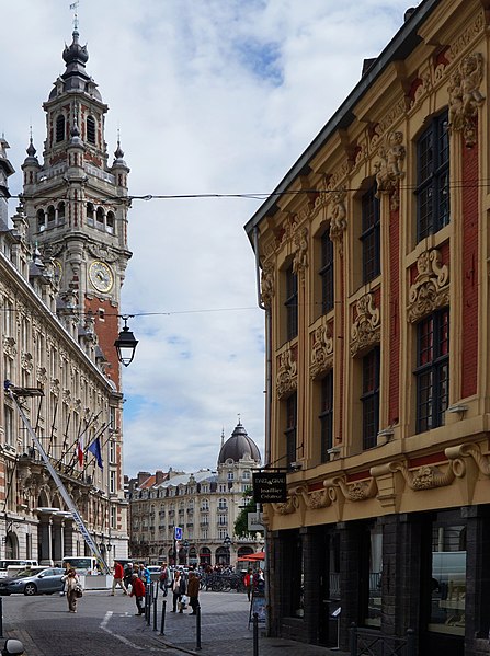 Maisons, Rue Lepelletier N°1 à 5 à Lille