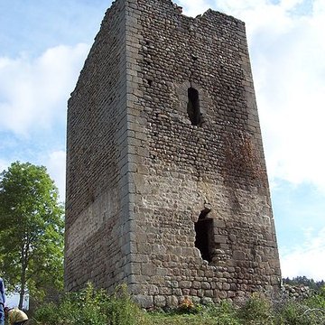 Vestiges du château de Carry