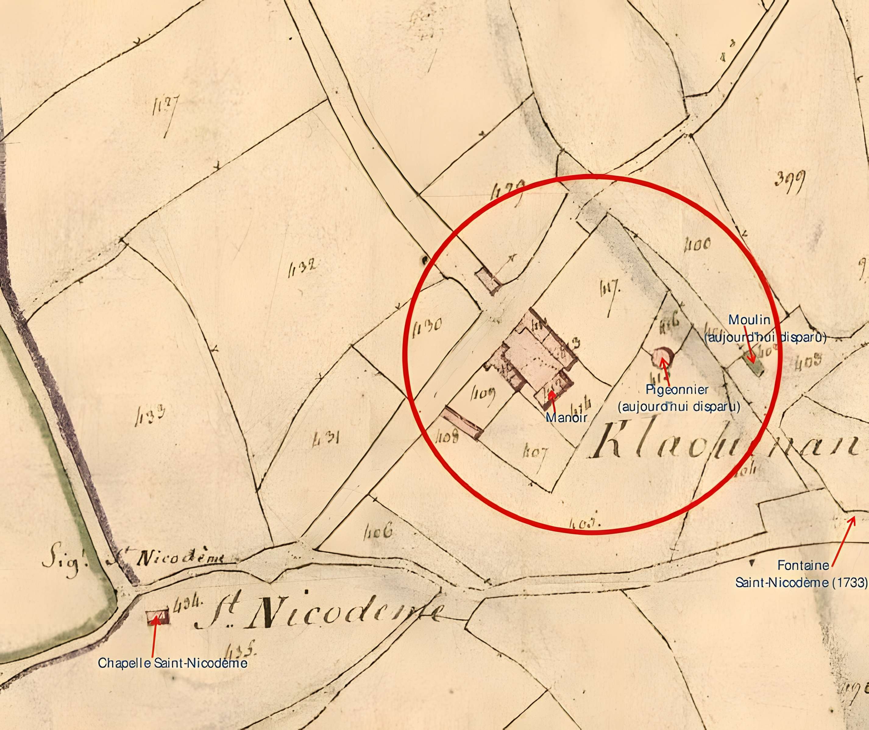 Manoir de Kervégan (en Servel)