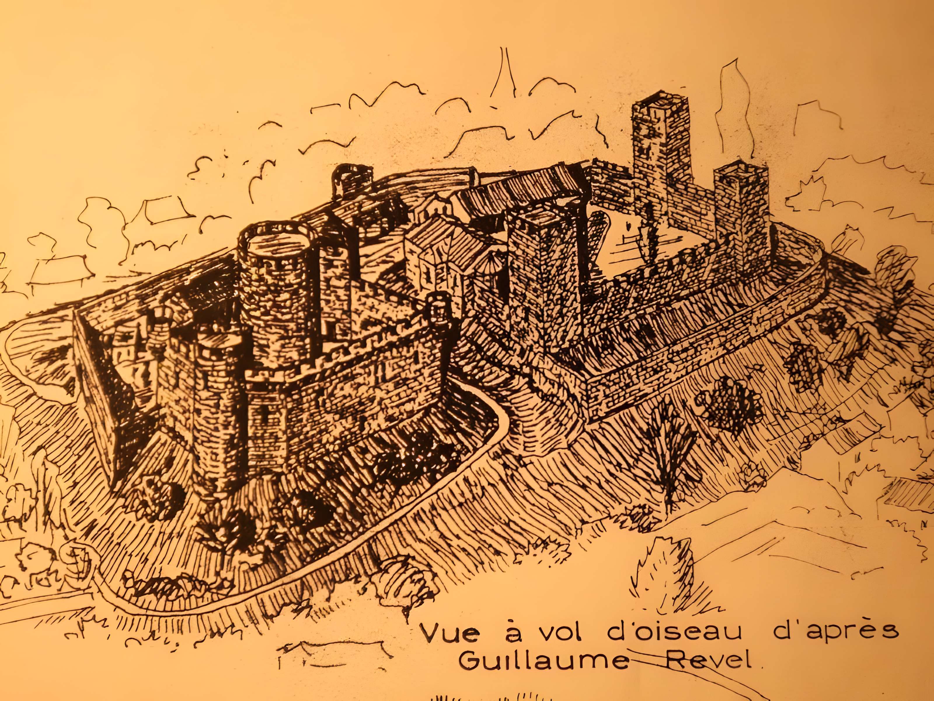 Château de Chalus du Puy-de-Dôme