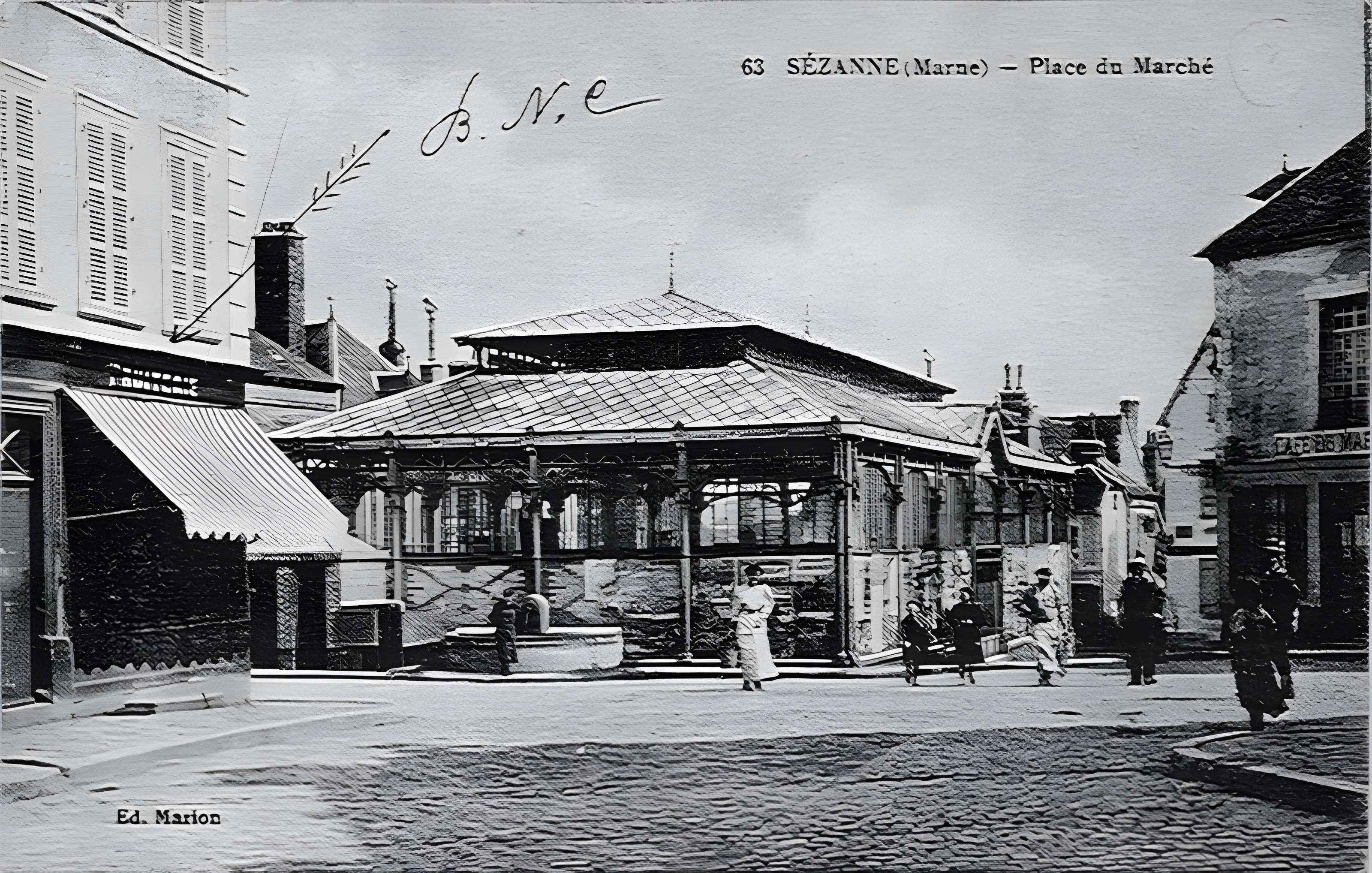 Marché couvert de Sézanne