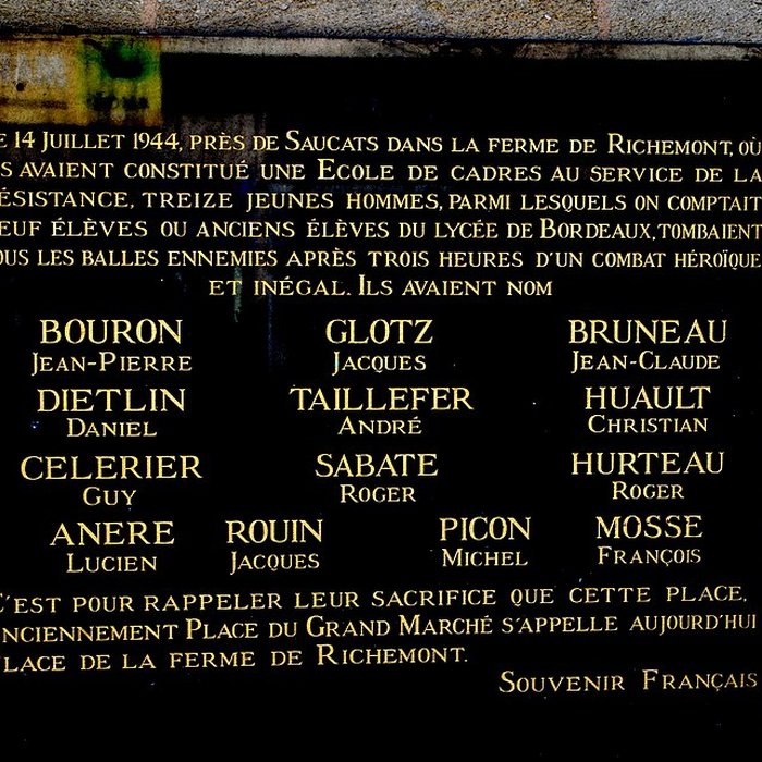 Photo de Monument aux martyrs de la Résistance du Sud-Ouest, dit mémorial de la ferme de Richemont