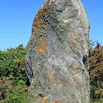 Menhir couché de Mané-Meur à Quiberon