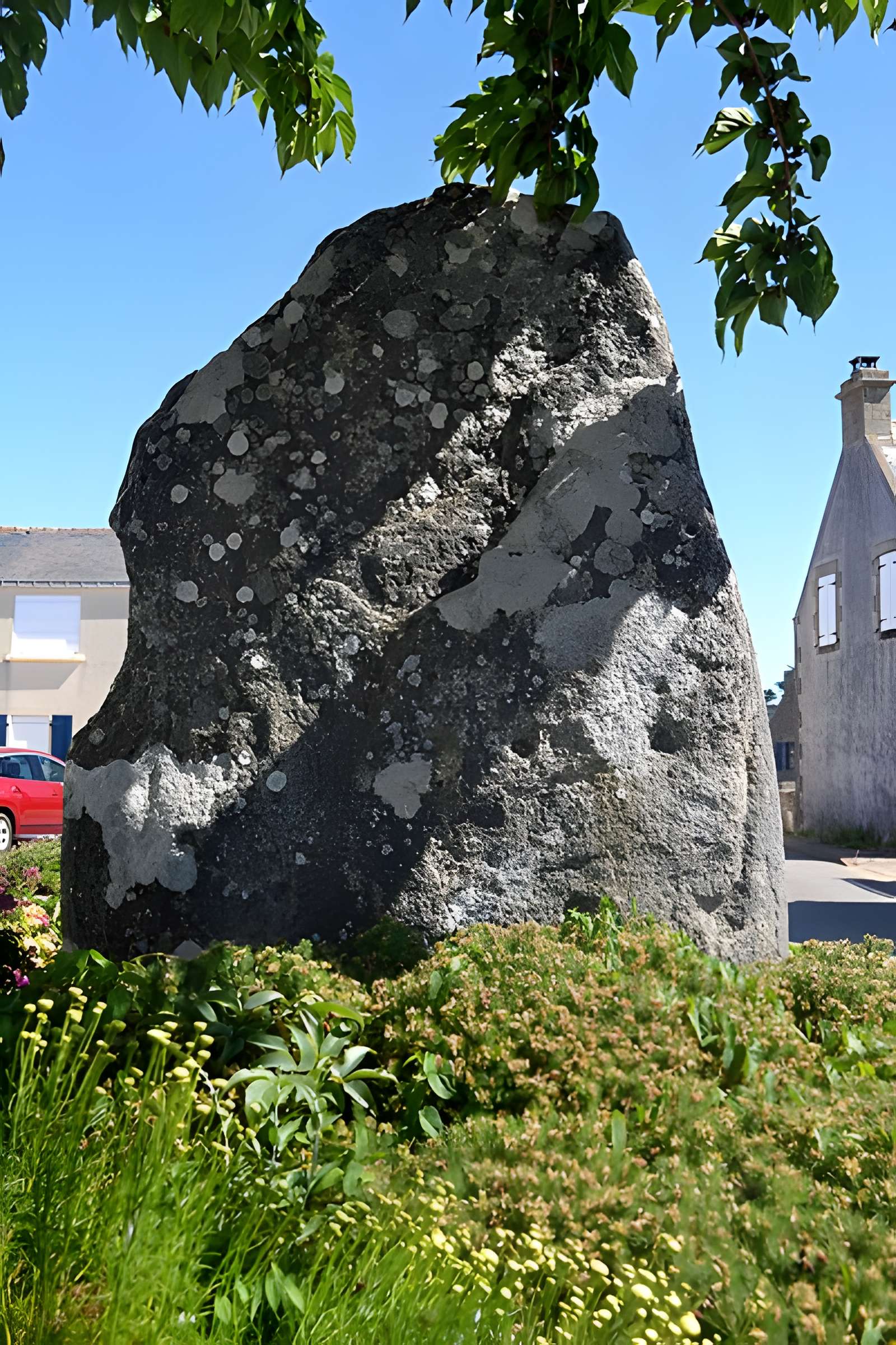 Menhir couché de Mané-Meur à Quiberon