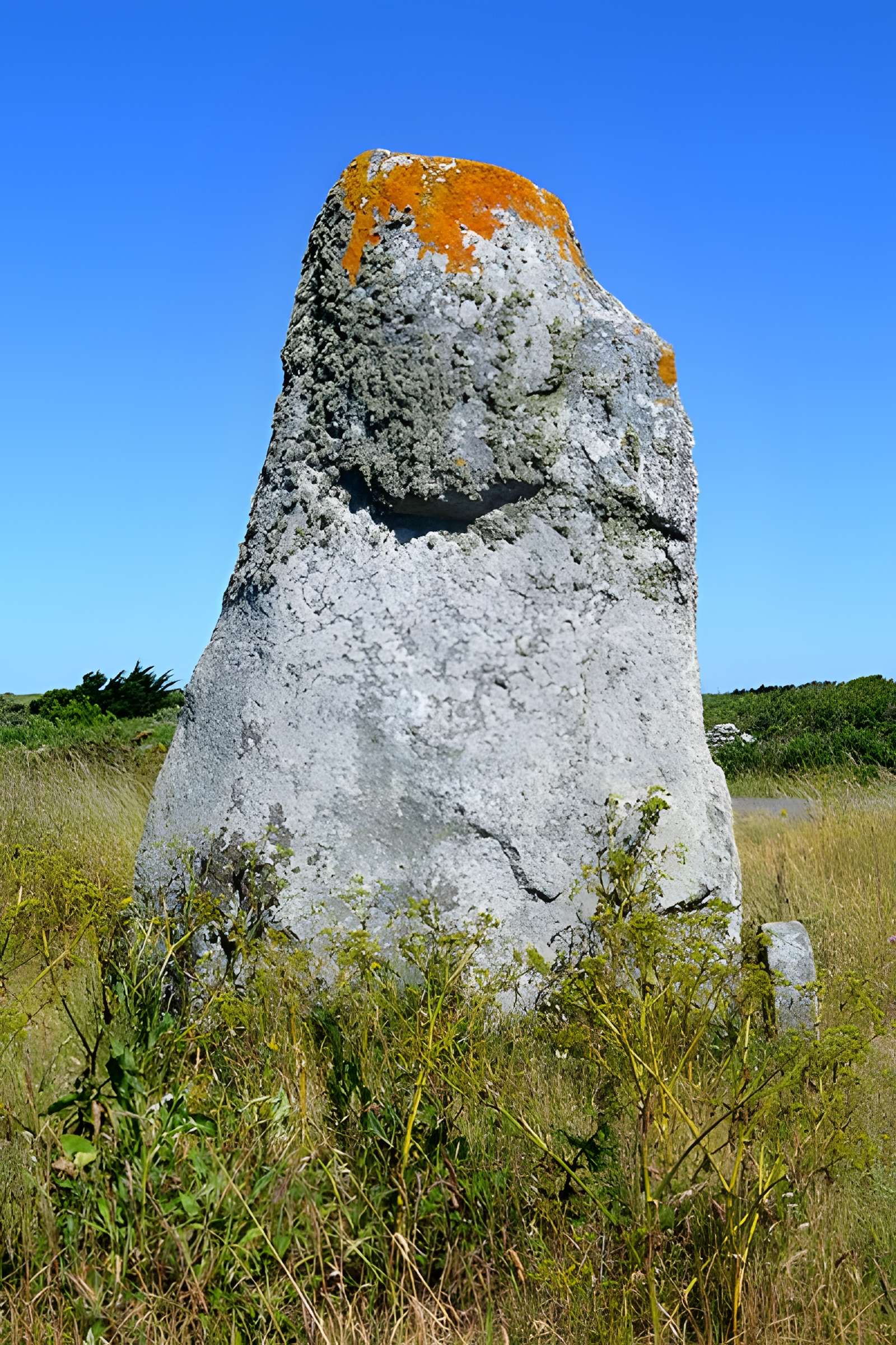 Menhir couché de Mané-Meur à Quiberon