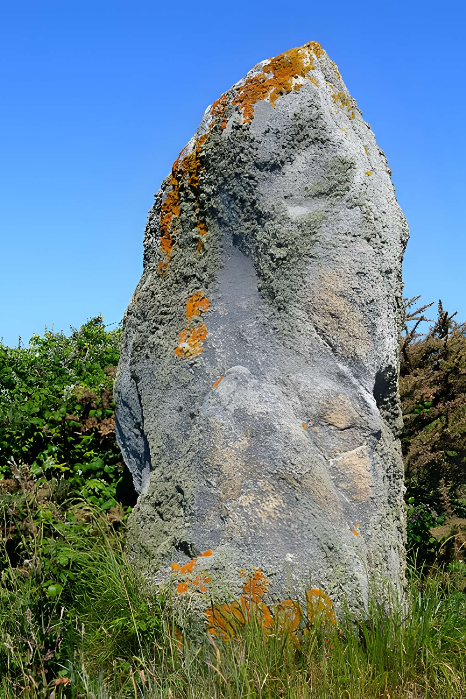 Menhir couché de Mané-Meur à Quiberon