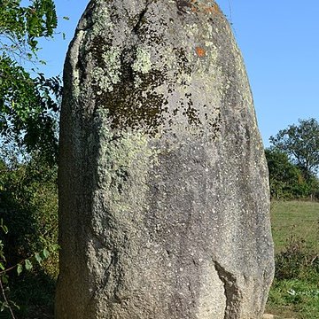 Menhir de Bourg-Jardin à Avrillé