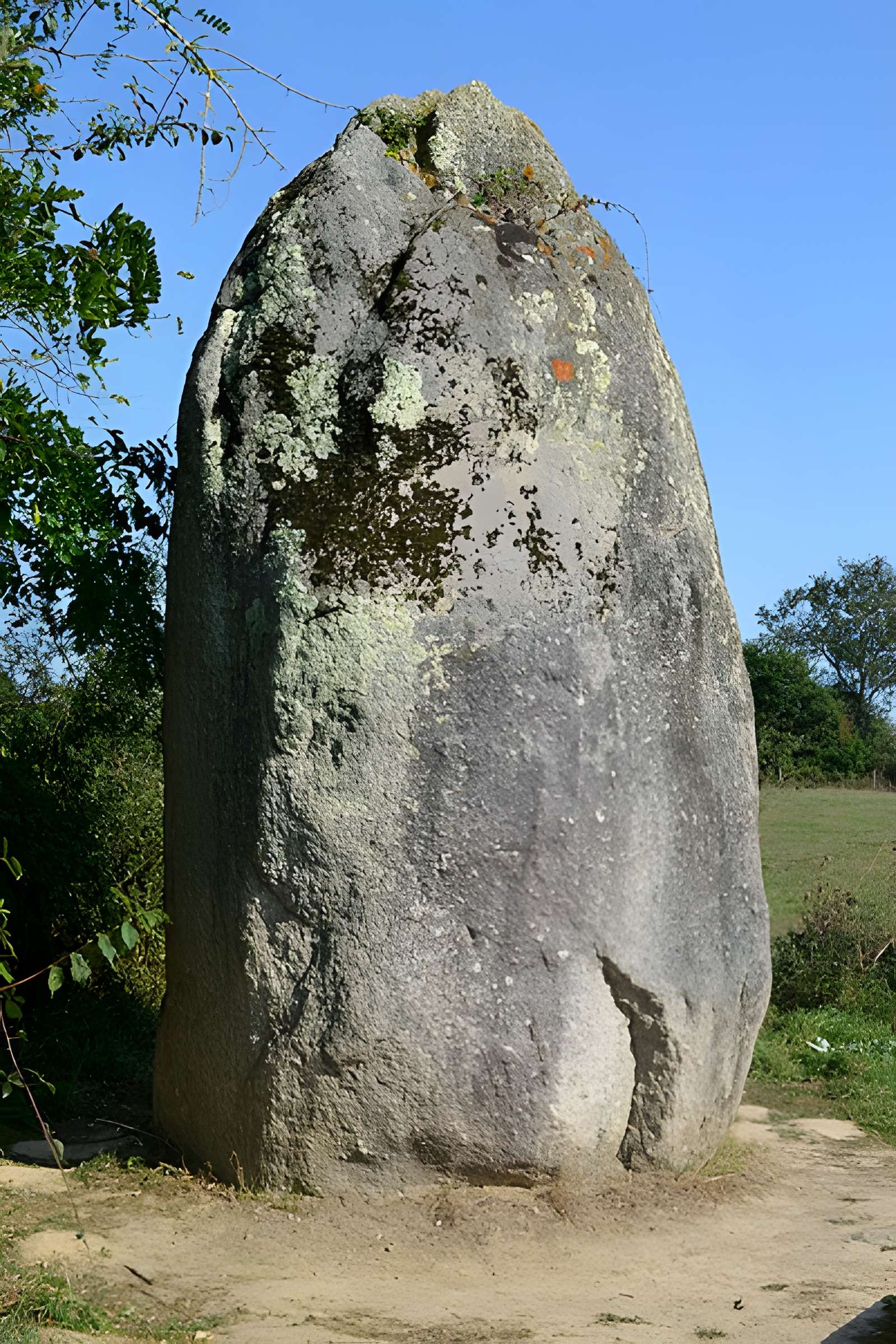 Menhir de Bourg-Jardin à Avrillé