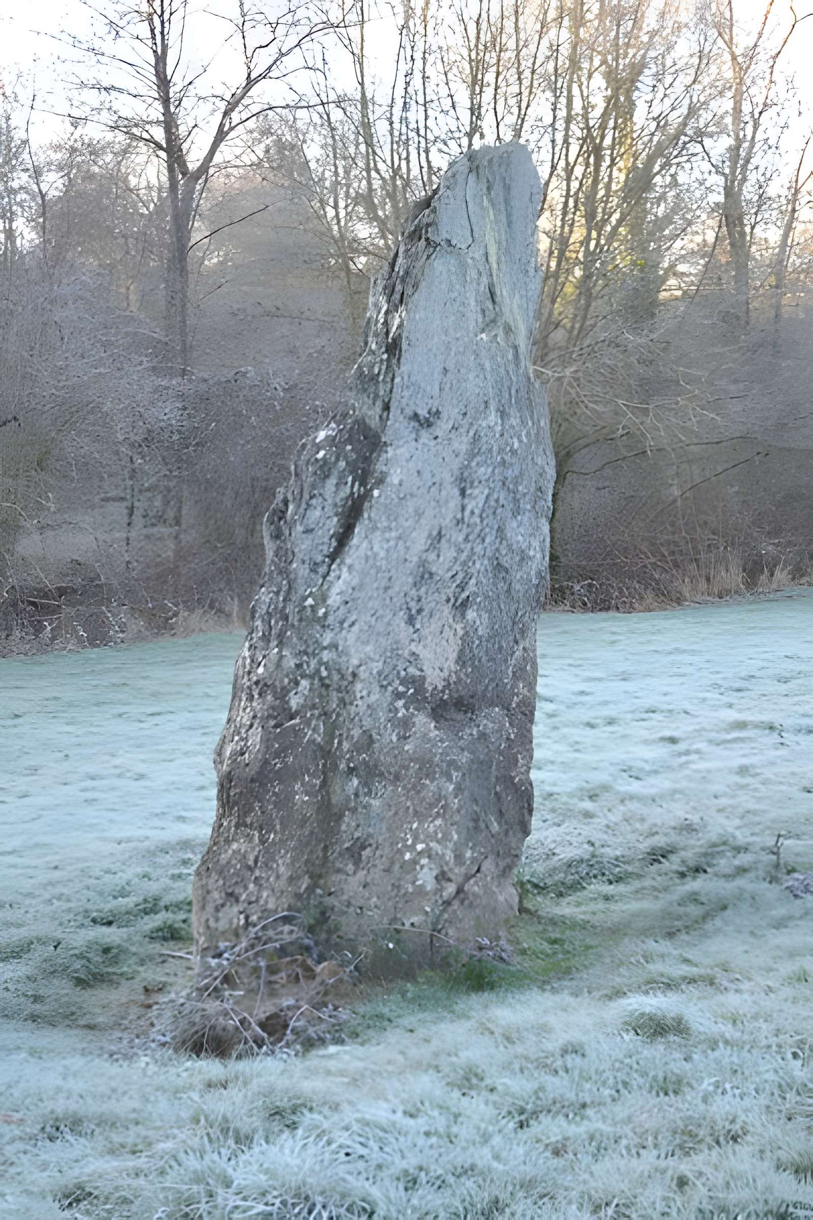 Menhir de Bréau au Fief-Sauvin