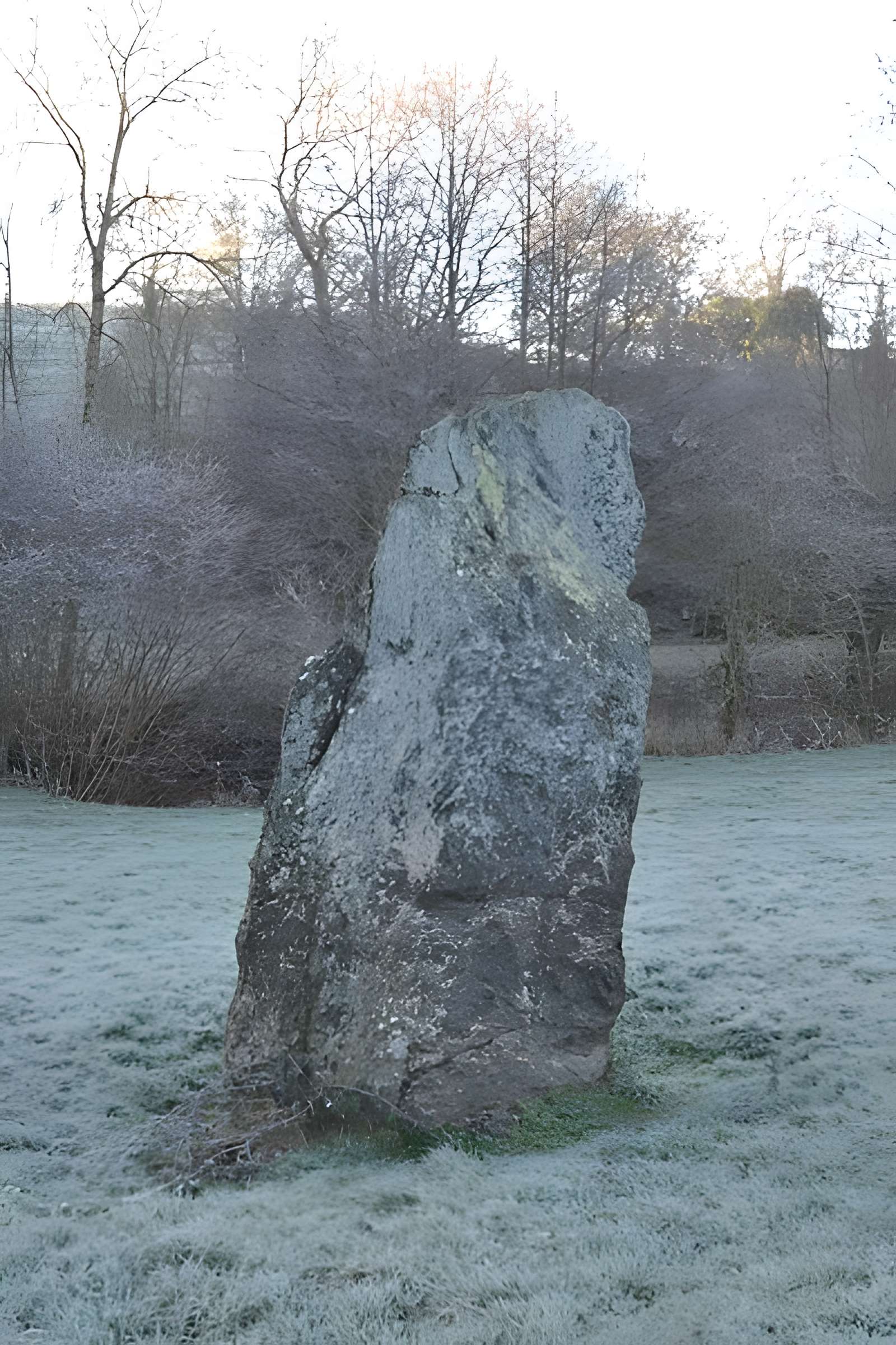 Menhir de Bréau au Fief-Sauvin
