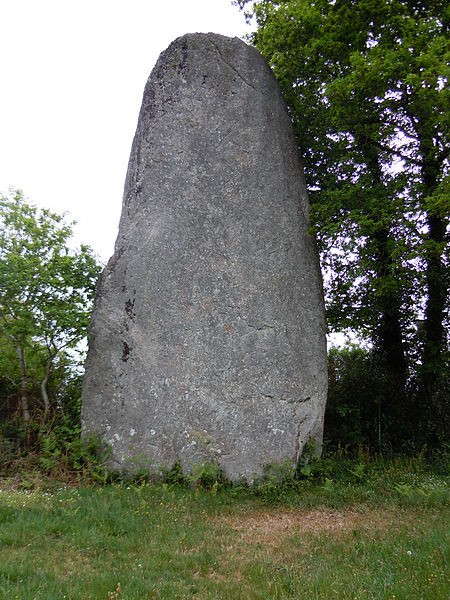 Photo de Menhir de Coat Couraval à Glomel