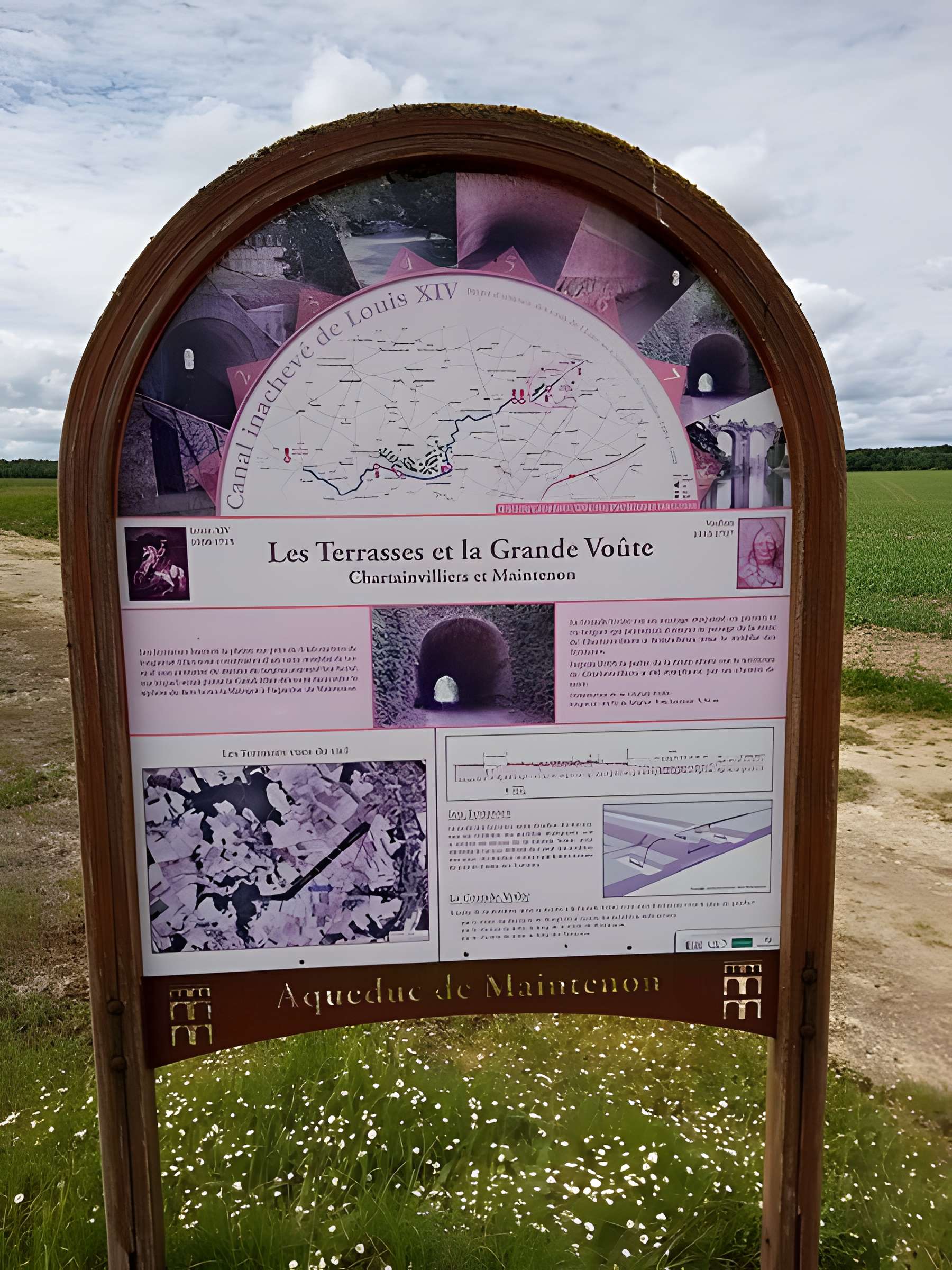 Ancien aqueduc de Pontgouin à Versailles (également sur communes de Maintenon et Pontgouin)