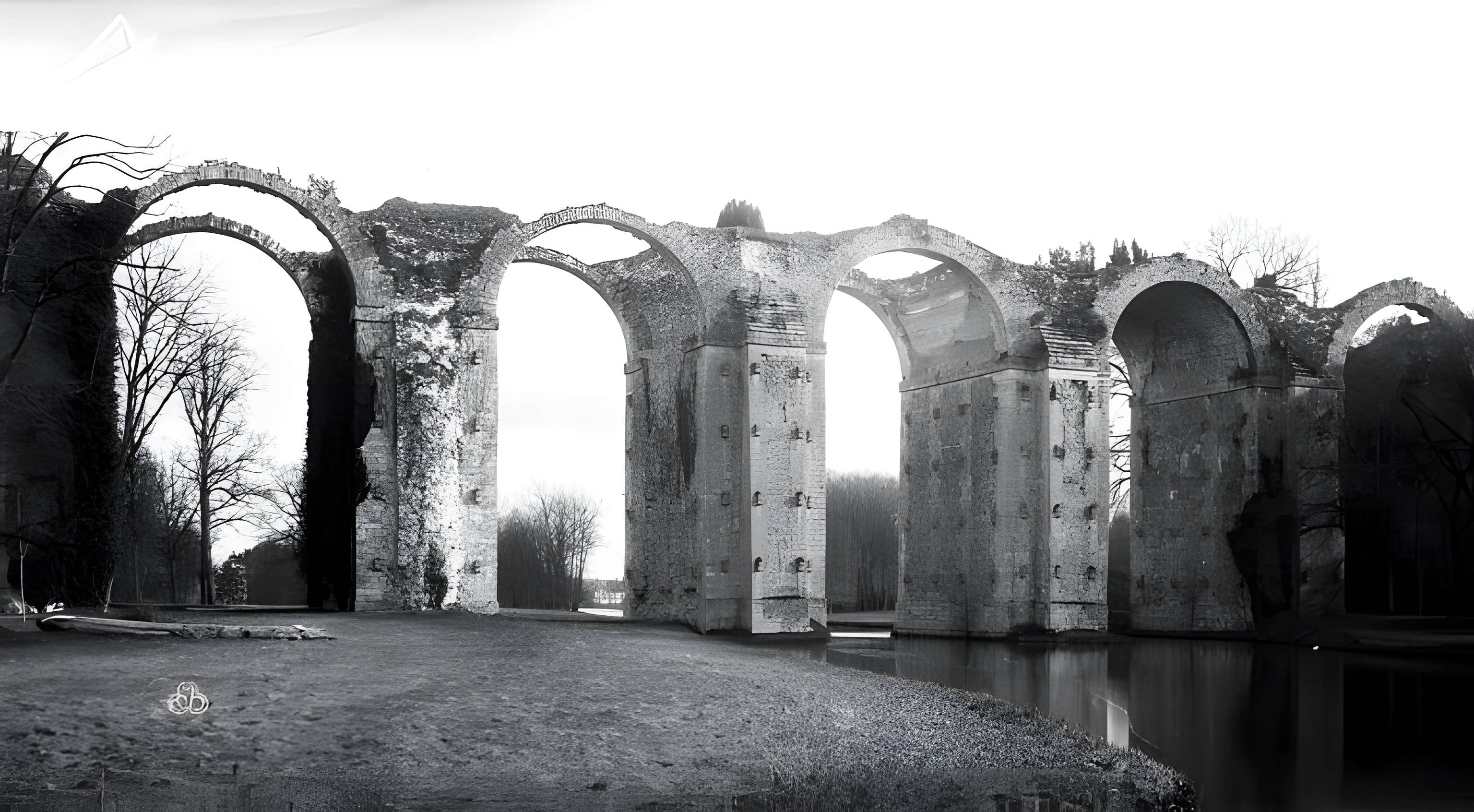 Ancien aqueduc de Pontgouin à Versailles (également sur communes de Maintenon et Pontgouin)