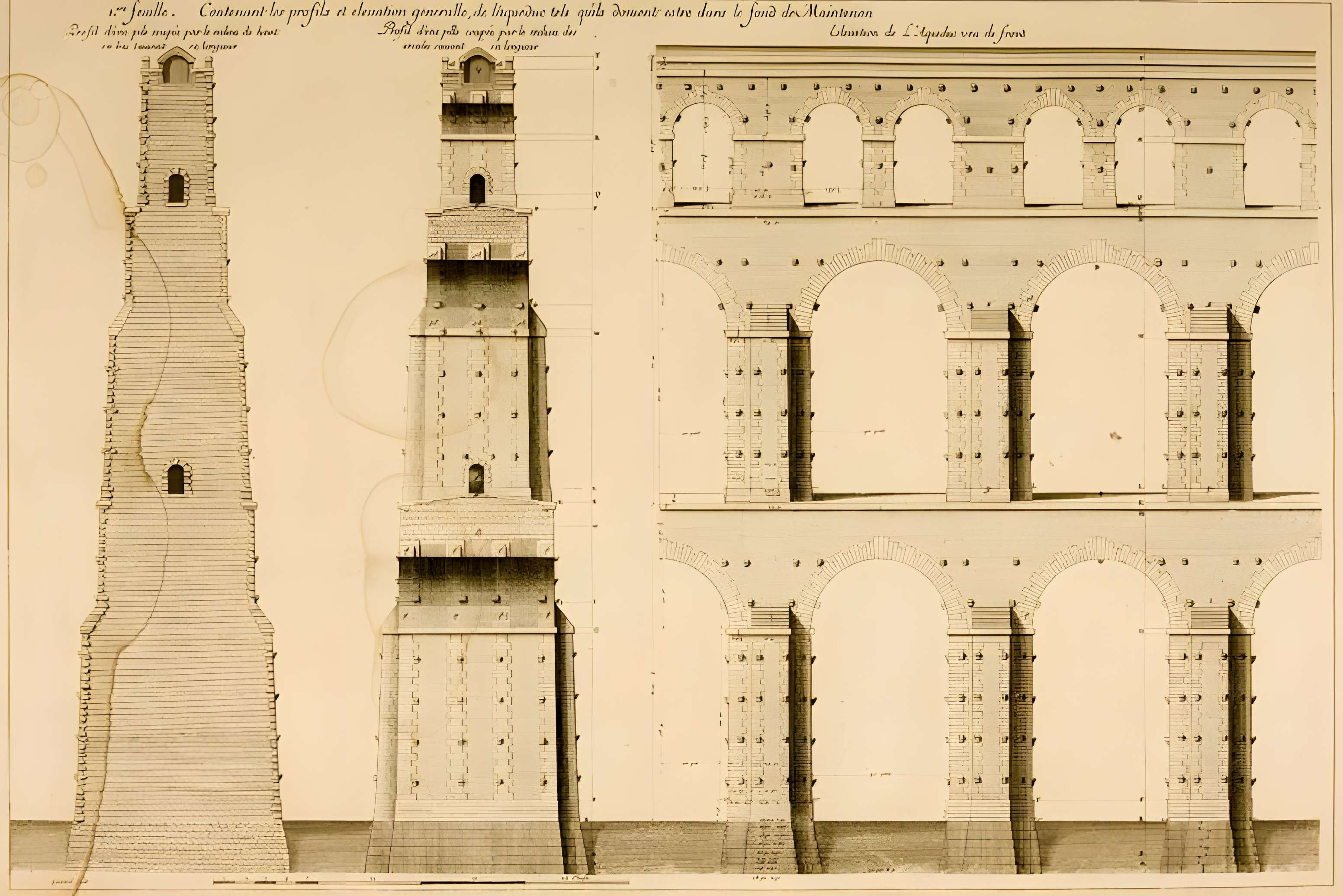 Ancien aqueduc de Pontgouin à Versailles (également sur communes de Maintenon et Pontgouin)
