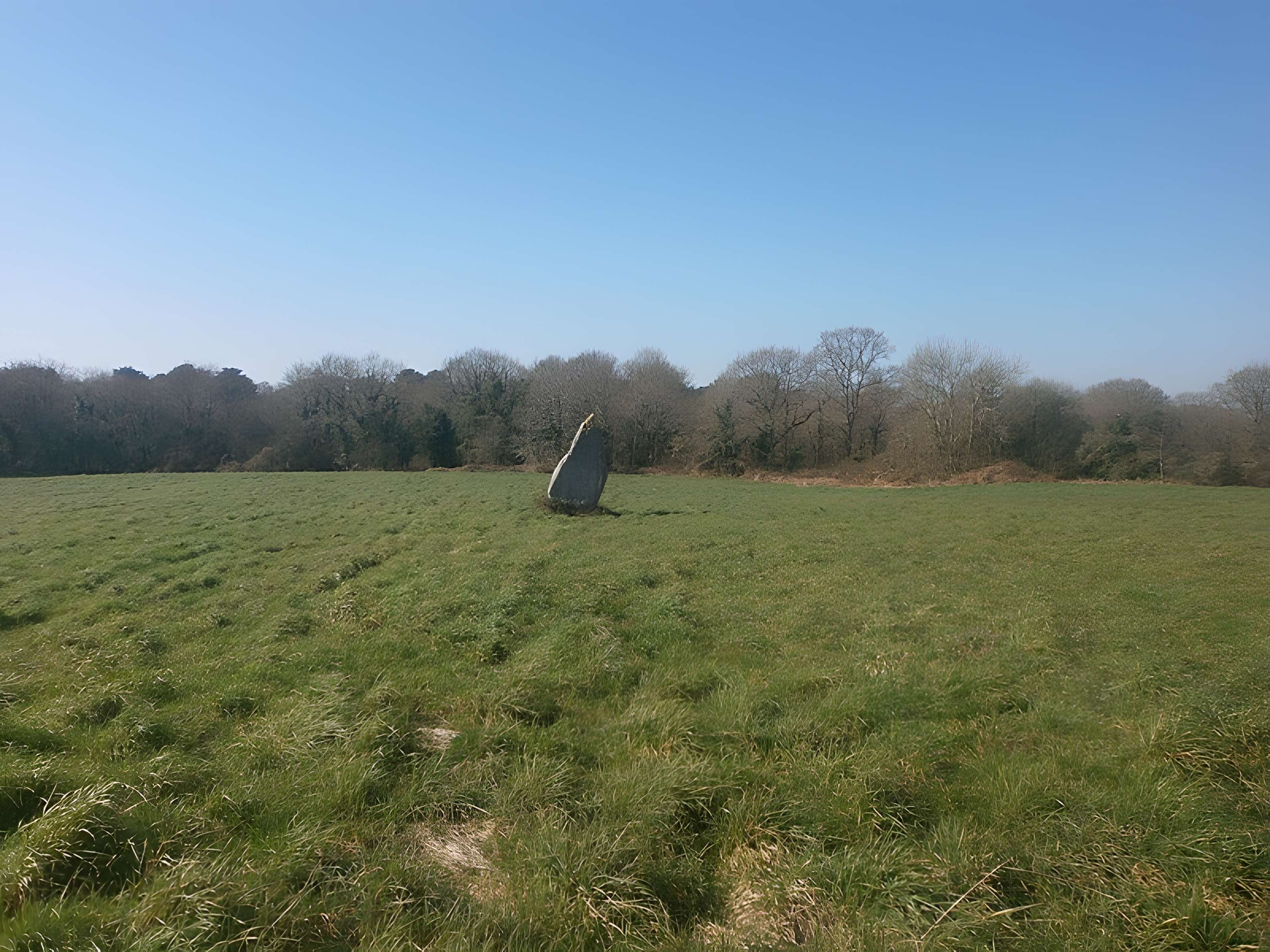 Menhir de Kerluhir à Carnac