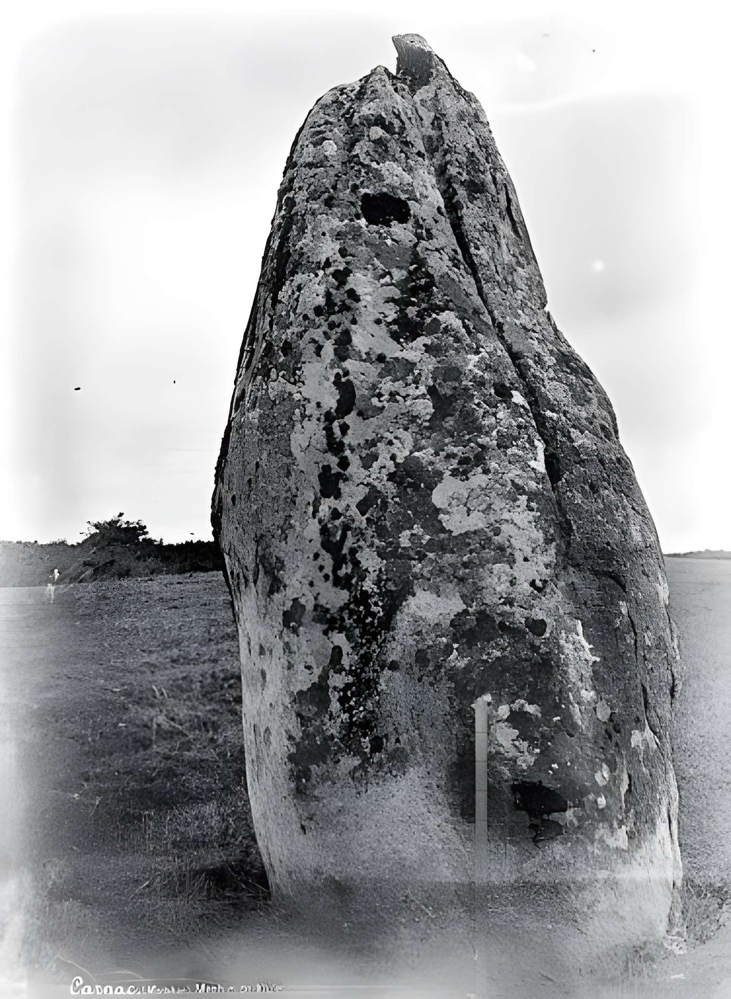Menhir de Kerluhir à Carnac
