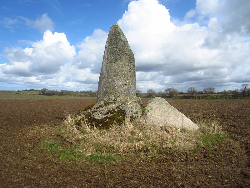 Photo de Menhir de Kervignen-Bras à Plouguin