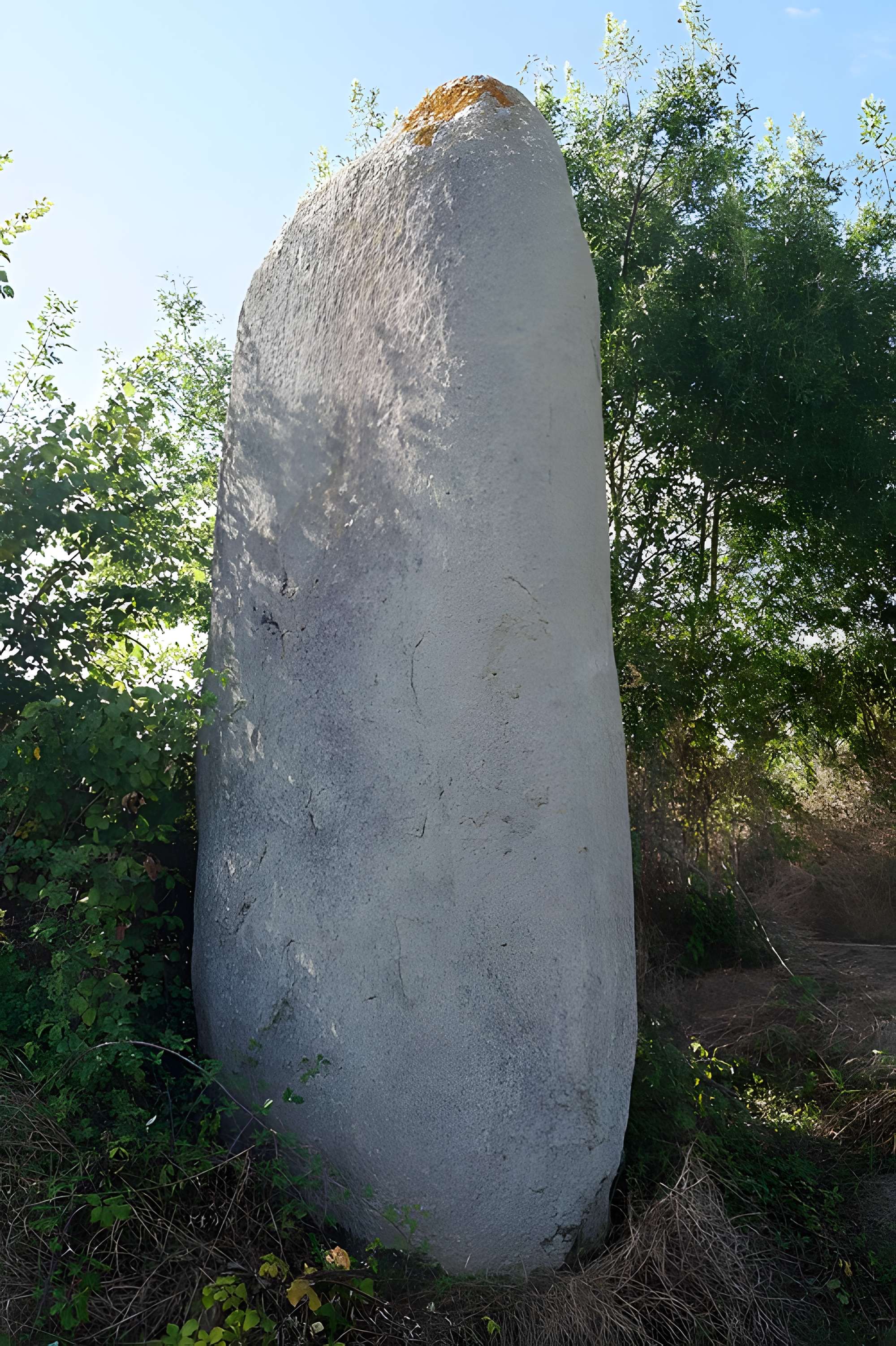 Menhir de la Chenillée à Saint-Vincent-sur-Graon