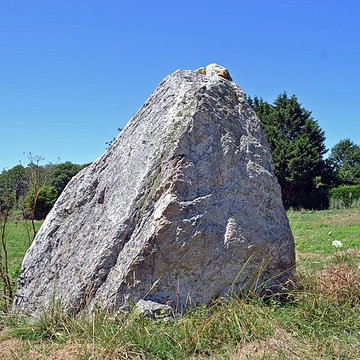 Menhir de la Crulière à Brem-sur-Mer