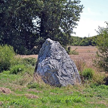 Menhir de la Crulière à Brem-sur-Mer