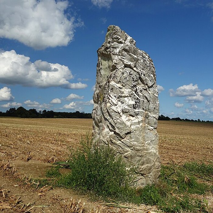 Photo de Menhir de la Haute-Pierre à Champeaux