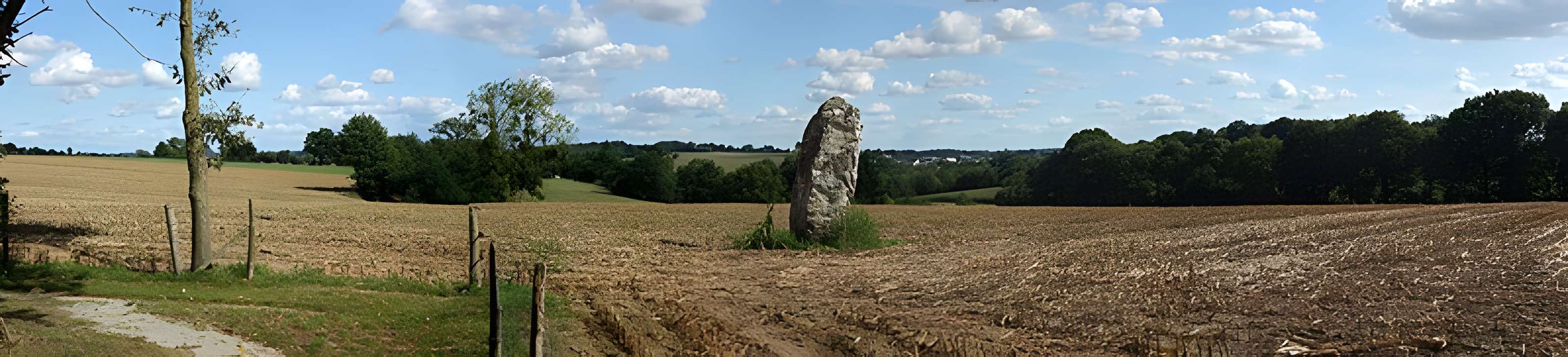 Menhir de la Haute-Pierre à Champeaux