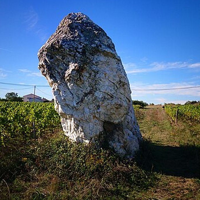 Photo de Menhir de la Pierre blanche dOudon
