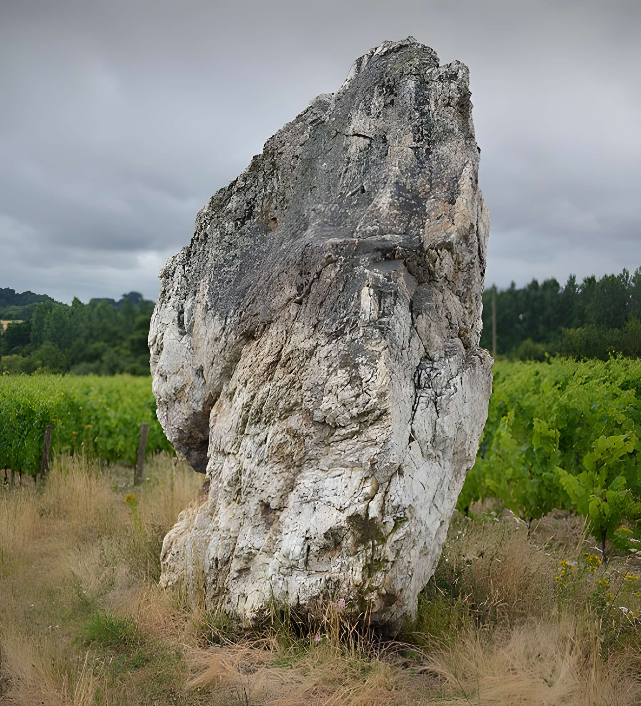 Menhir de la Pierre blanche d'Oudon