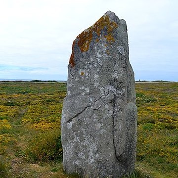 Menhir de la pointe dEr-Limouzen à Quiberon