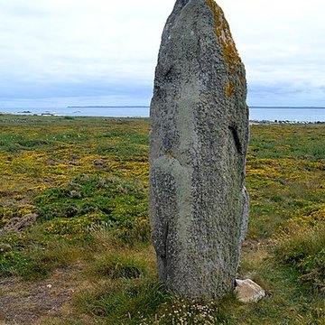 Menhir de la pointe dEr-Limouzen à Quiberon