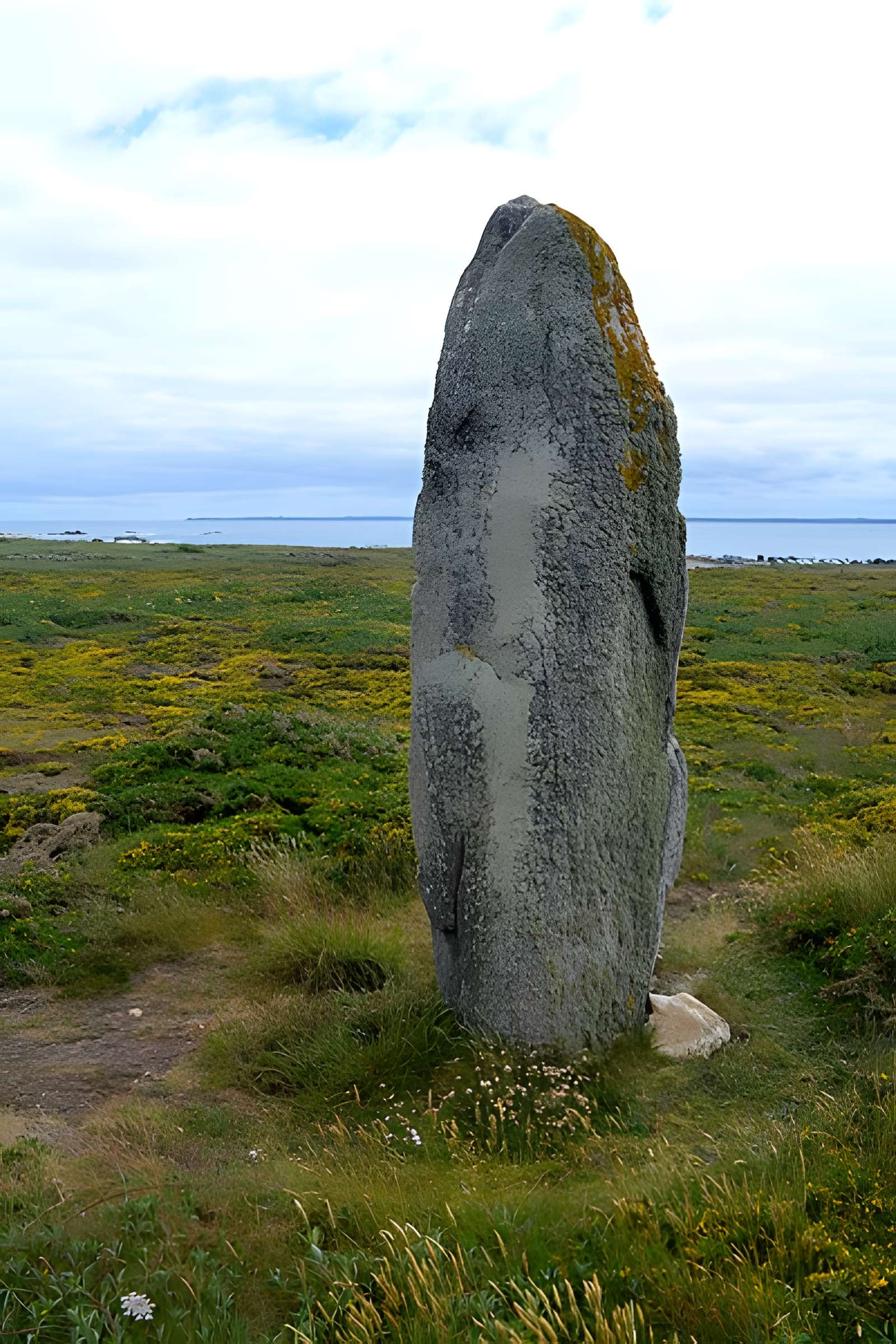 Menhir de la pointe d'Er-Limouzen à Quiberon