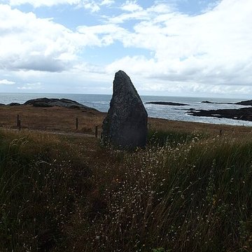 menhir de la pointe de gueritte de quiberon