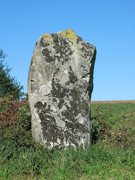 Photo de Menhir de la Rebeyrolle à Saint-Priest-la-Feuille