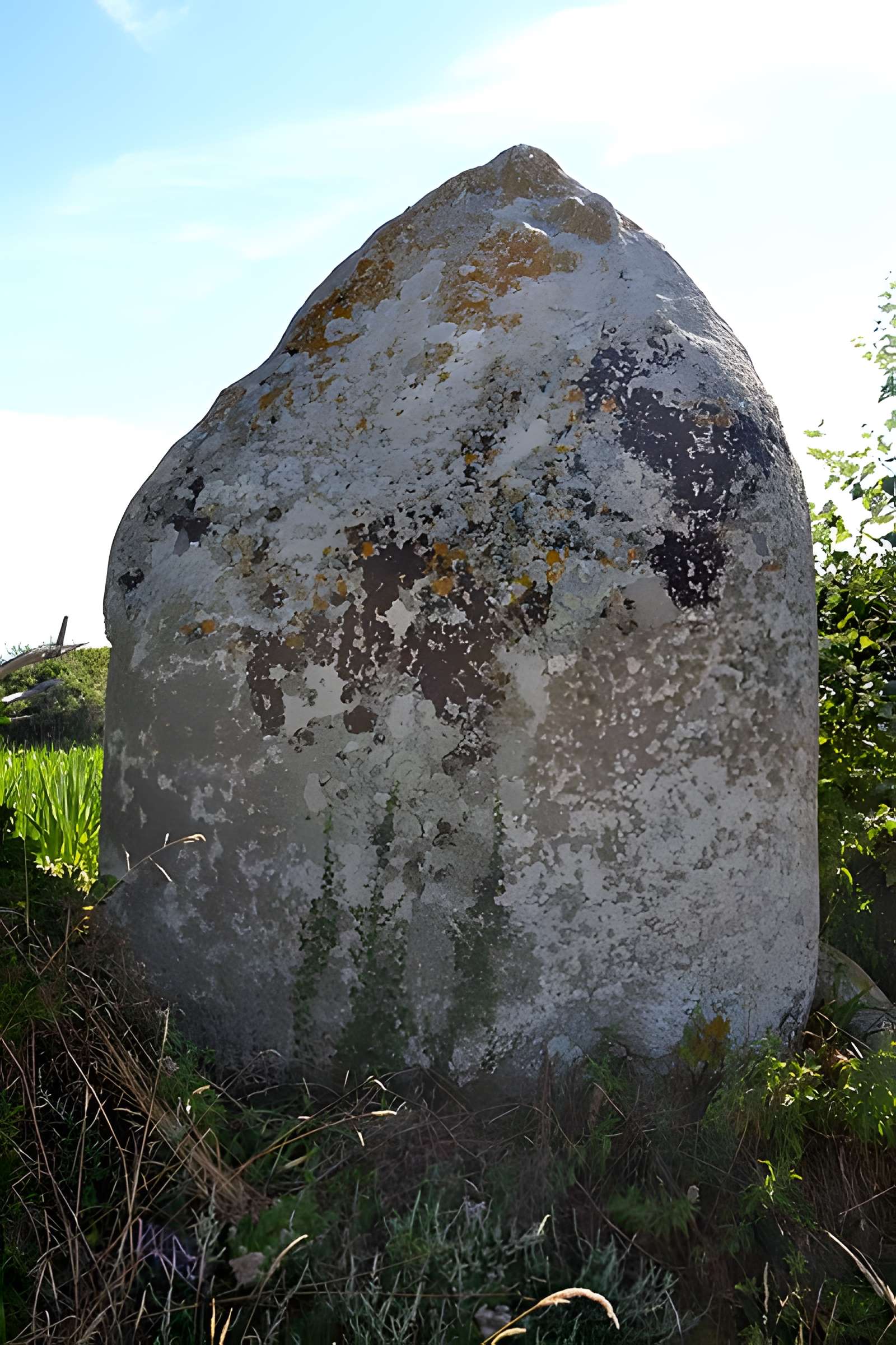 Menhir de Lanvenael à Plomeur