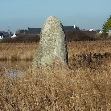 Menhir de Lehan à Treffiagat